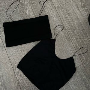 2 pieces of Free People Crop Tops both size small